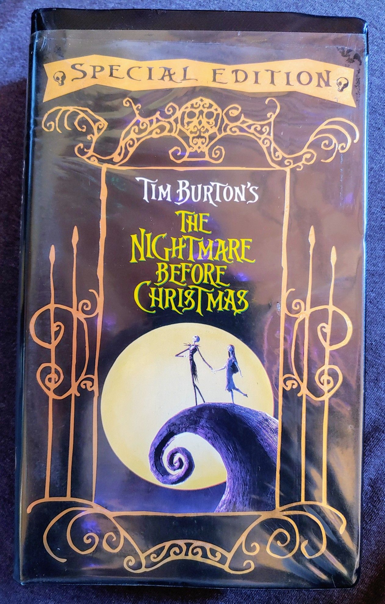 Vintage Disney Tim Burton's The Nightmare Before Christmas Special Edition VHS Clamshell Used