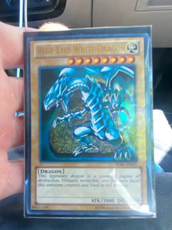 Yu-Gi-Oh blue eyes white dragon SDBE-EN001