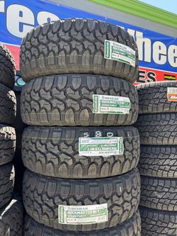 285/70r17 Rockmaster tires nuevas con 50,000 millas de garantía las 4