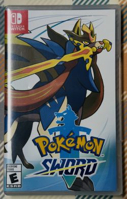 Pokemon Sword (Nintendo Switch, 2019) Complete- TESTED And Works With Case D197