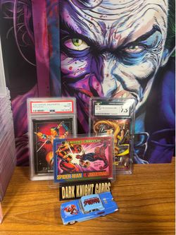 Spider-Man Trading Card Bundle PSA
