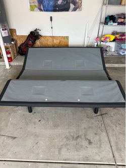Sleep number, king size mobile bed frame