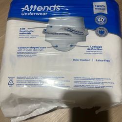 Underwear L Size 18 Count