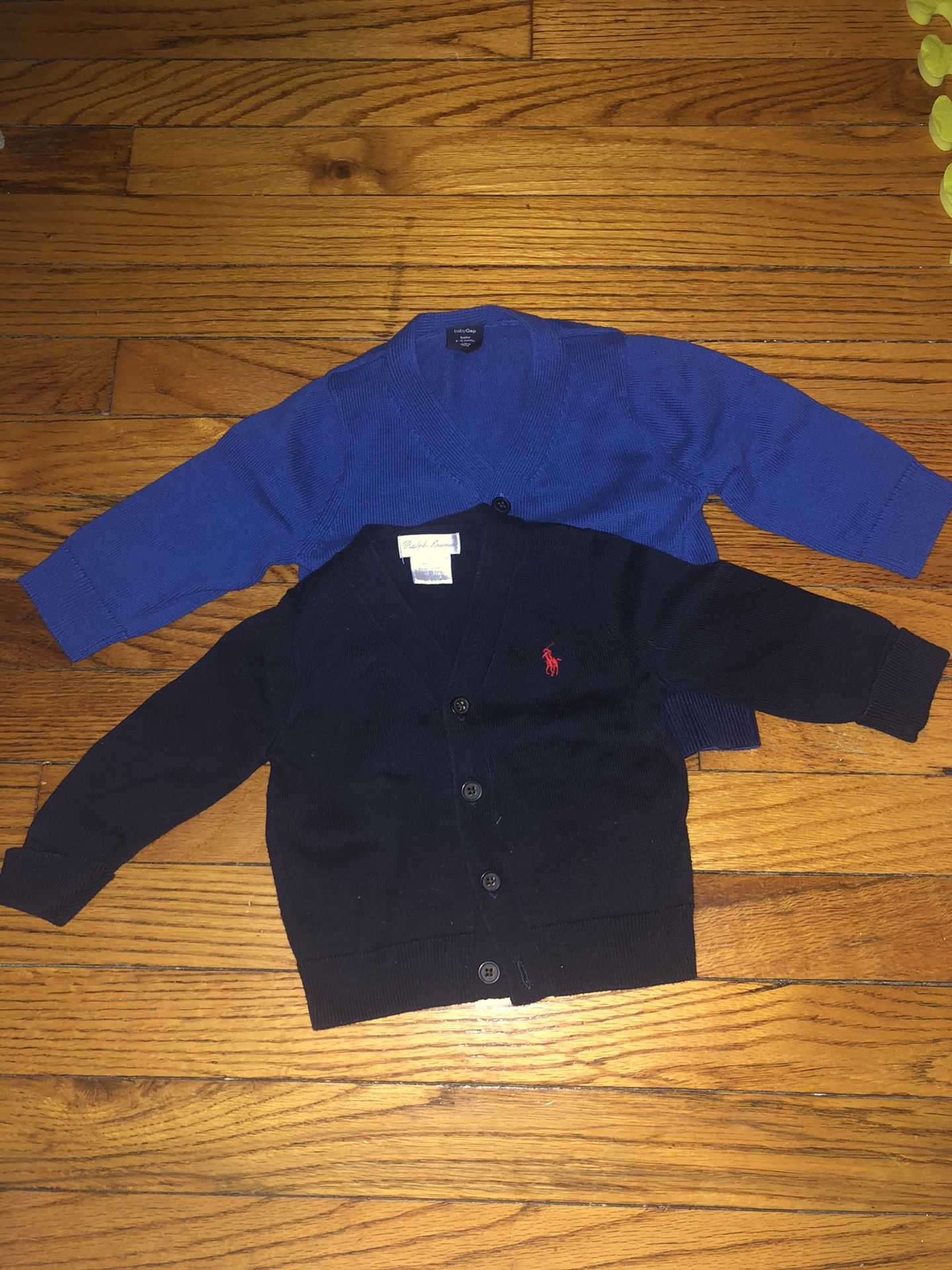 Ralph Lauren (9M) & babyGap (6-12M) Cardigan Sweater 