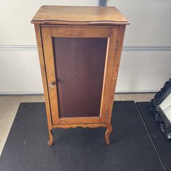 Antique Sheet Music Cabinet