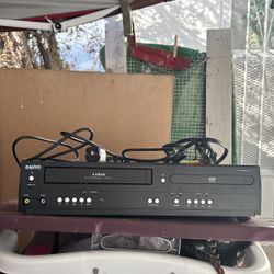 Sanyo VCR/dvd 