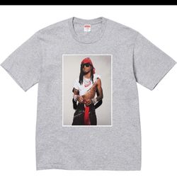 XL GREY SUPREME PLAYBOI CARTI Shirt