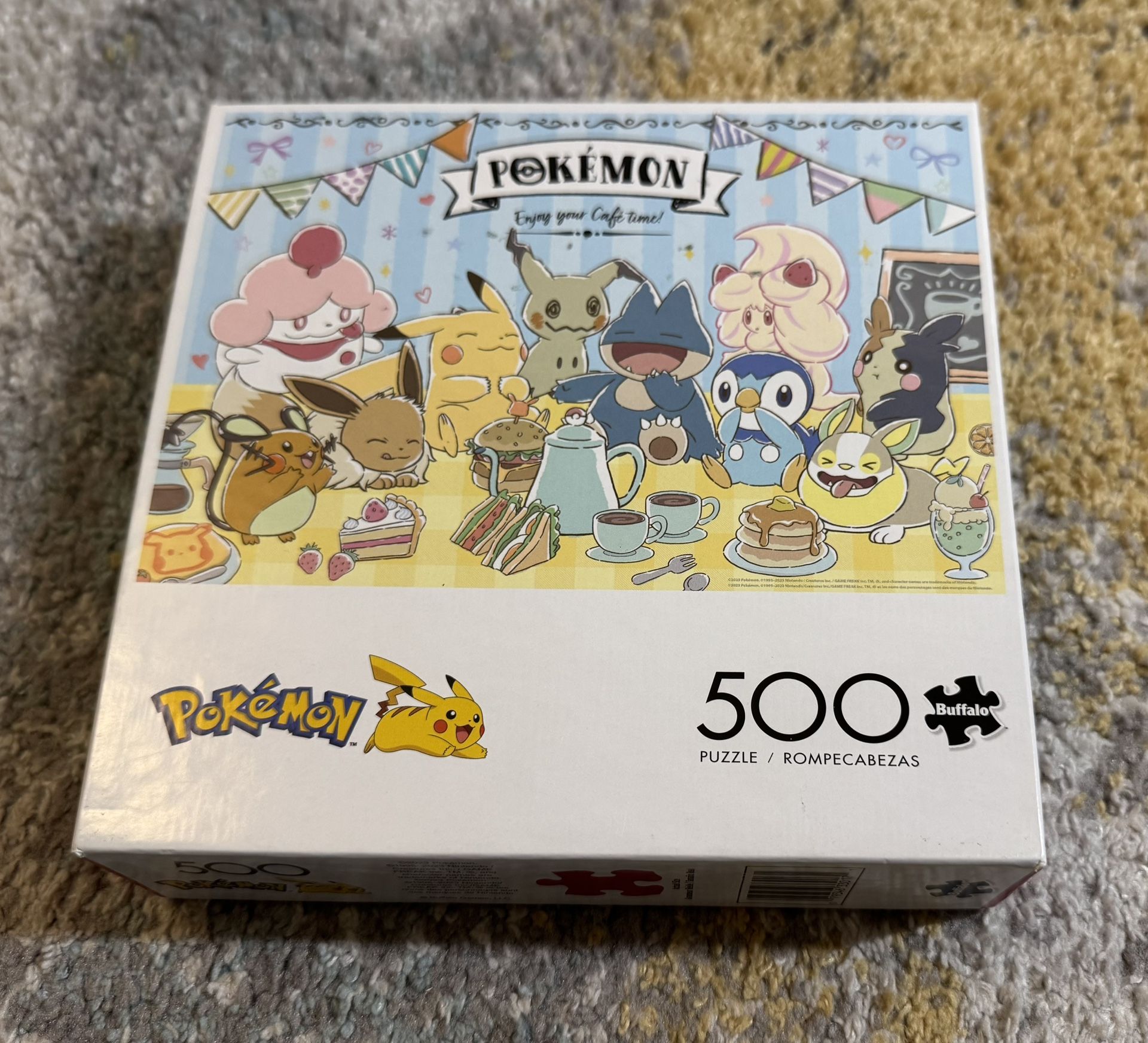 Pokémon Café Time Puzzle - 500 Pieces - Buffalo Games - New