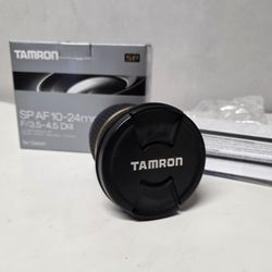 Tamron  SP AF 10-24MM F/3.5 -4.5 Dii Ø77mm  Model BOO1E  For Canon