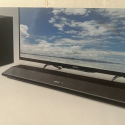 SONY sound Bar And Woofer