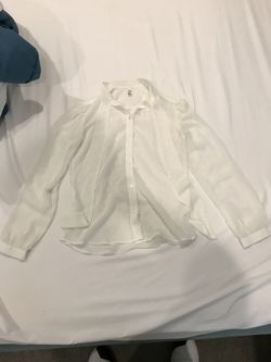 Chiffon Linen Blouse size S
