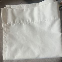 Cream Color IKEA Curtains-Split Size