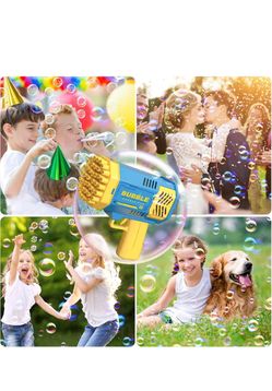 Bubble Gun, Toys for 3-8 Year Old Boys Girls Kids, Birthday Gifts