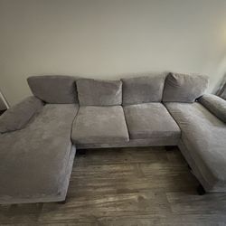 Gray  Couch 