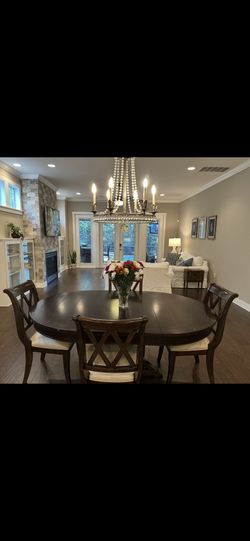 Wood Table And Chairs