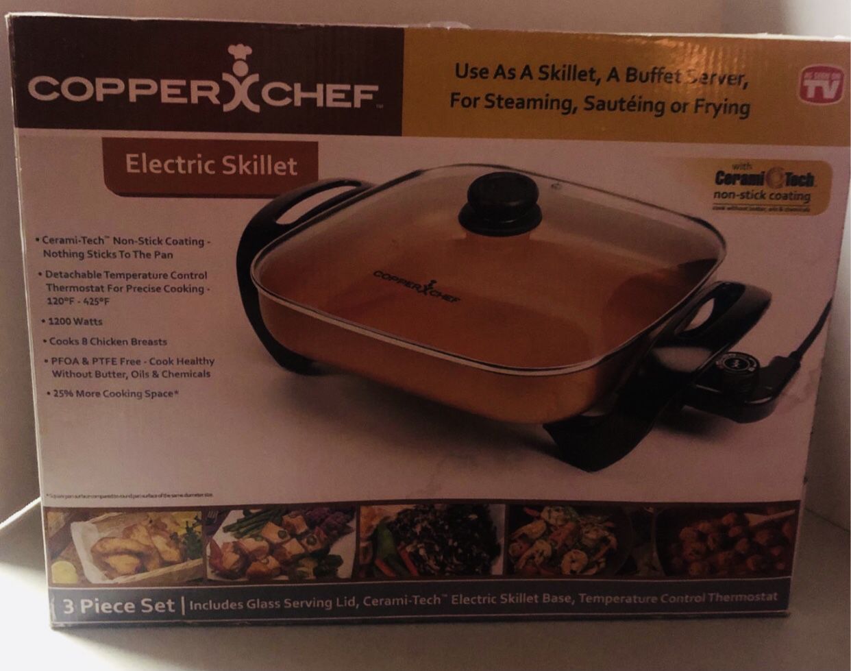 Copper Chef Electric Skillet