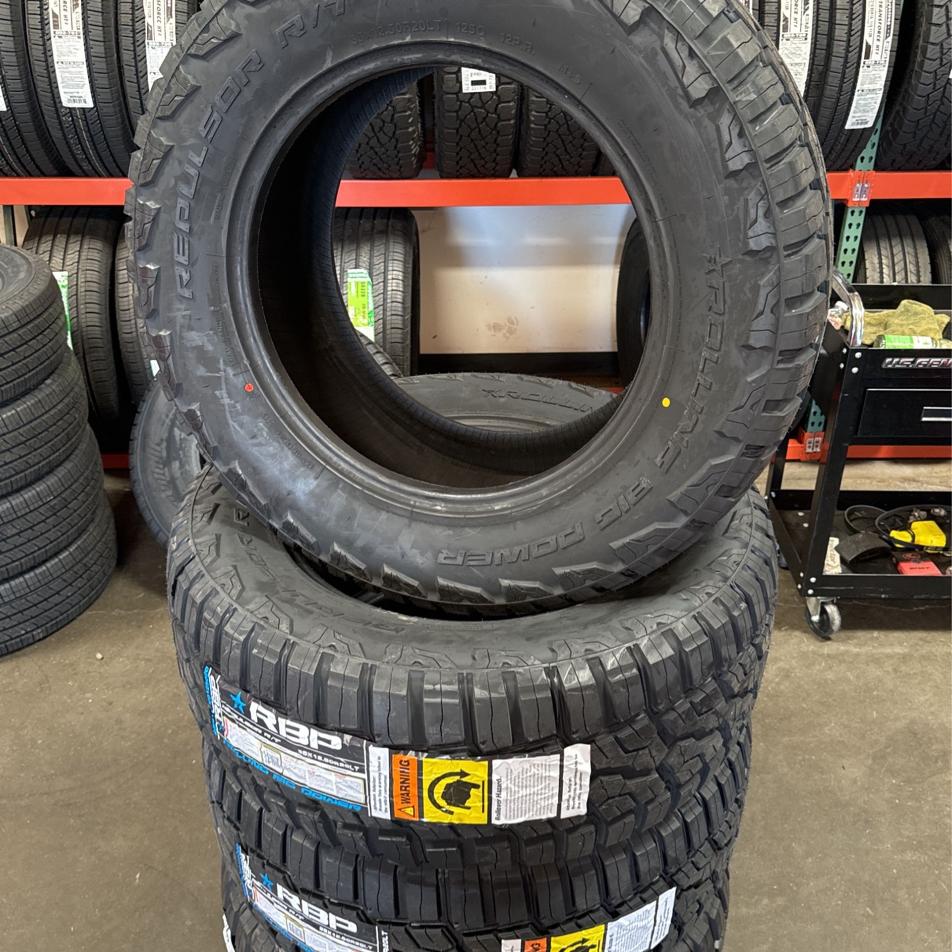 Brand New RBP Tires 35x12.50R20
