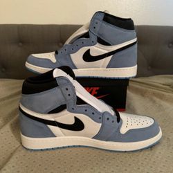 Jordan 1 Retro OG High University Blue Size 11.5M