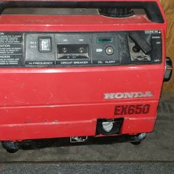 98 Honda Suitecase Generator Ex650