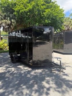 Hook & Line 6 x 12 Enclosed Trailer 3.5k