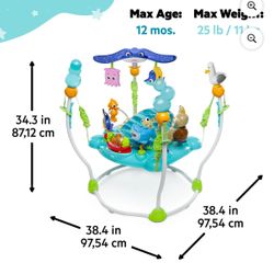  Disney Baby Finding Nemo Adjustable Baby Activity Center