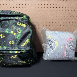 NEW Kid’s Backpack & Blanket Set