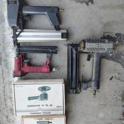 Pneumatic Tools, Nail Guns, Die Grinder, Sander