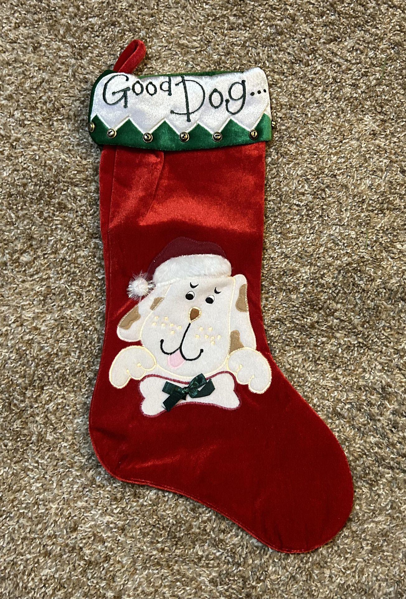 Good Dog stocking 