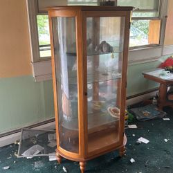 DISPLAY CABINET (GOOD CONDITION) 