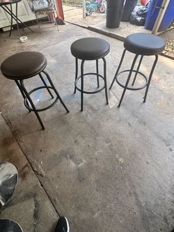 3 stools 28” tall
