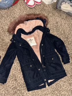 Abercrombie Kids Girls Jacket Sherpa