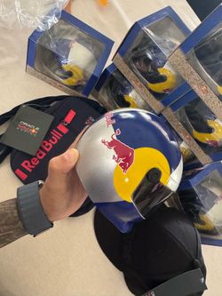 Red Bull mini helmets
