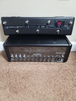 Barely*Used *Hughes & Kettner*Black*Spirit*200*(200w)*Guitar*Amp*Head
