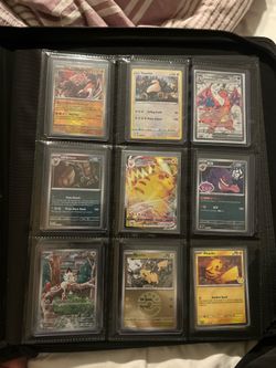 Toploader binder with great cards