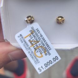 Men’s Diamond Earrings 