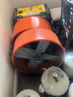 24 inch tilt drum fan used