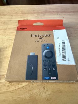 Amazon Fire TV Stick HD, free and live TV, Alexa Voice Remote, smart home controls, HD streaming