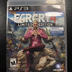 Far Cry 4 Limited Edition PS3 (PlayStation 3 PS3, 2014) With Manual CIB
