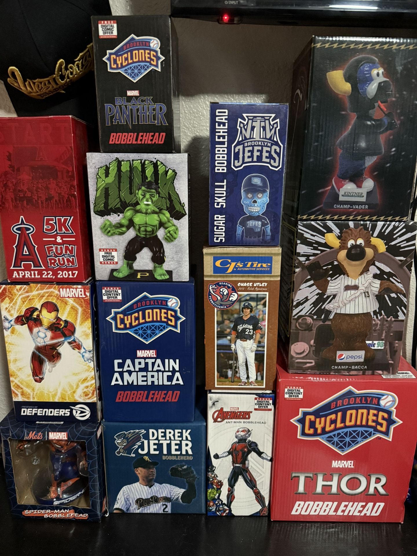 Disney Star Wars Marvel Bobbleheads