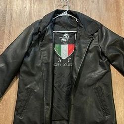Leather jacket 