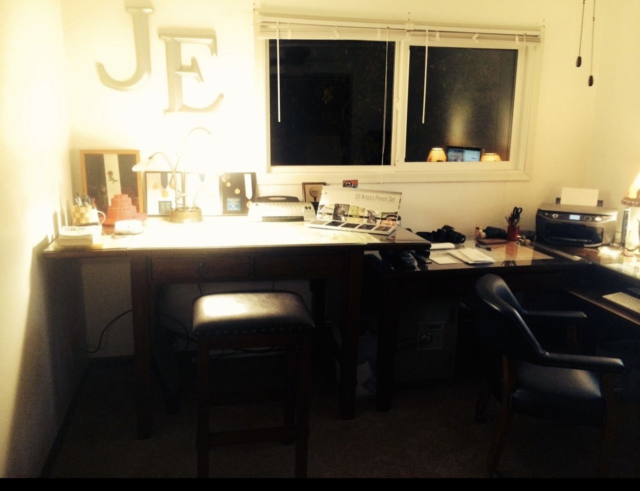 9 Piece Office Desk Set