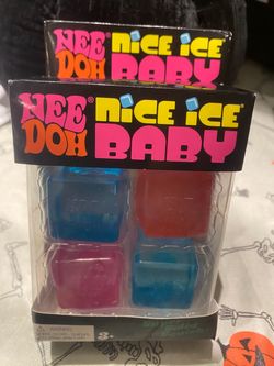 NeeDoh Nice Ice Baby Cubes 4-Pack