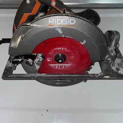 Ridgid 1/4 Circular Saw Corded