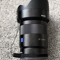 Sony FE 1.8 55mm Zeiss