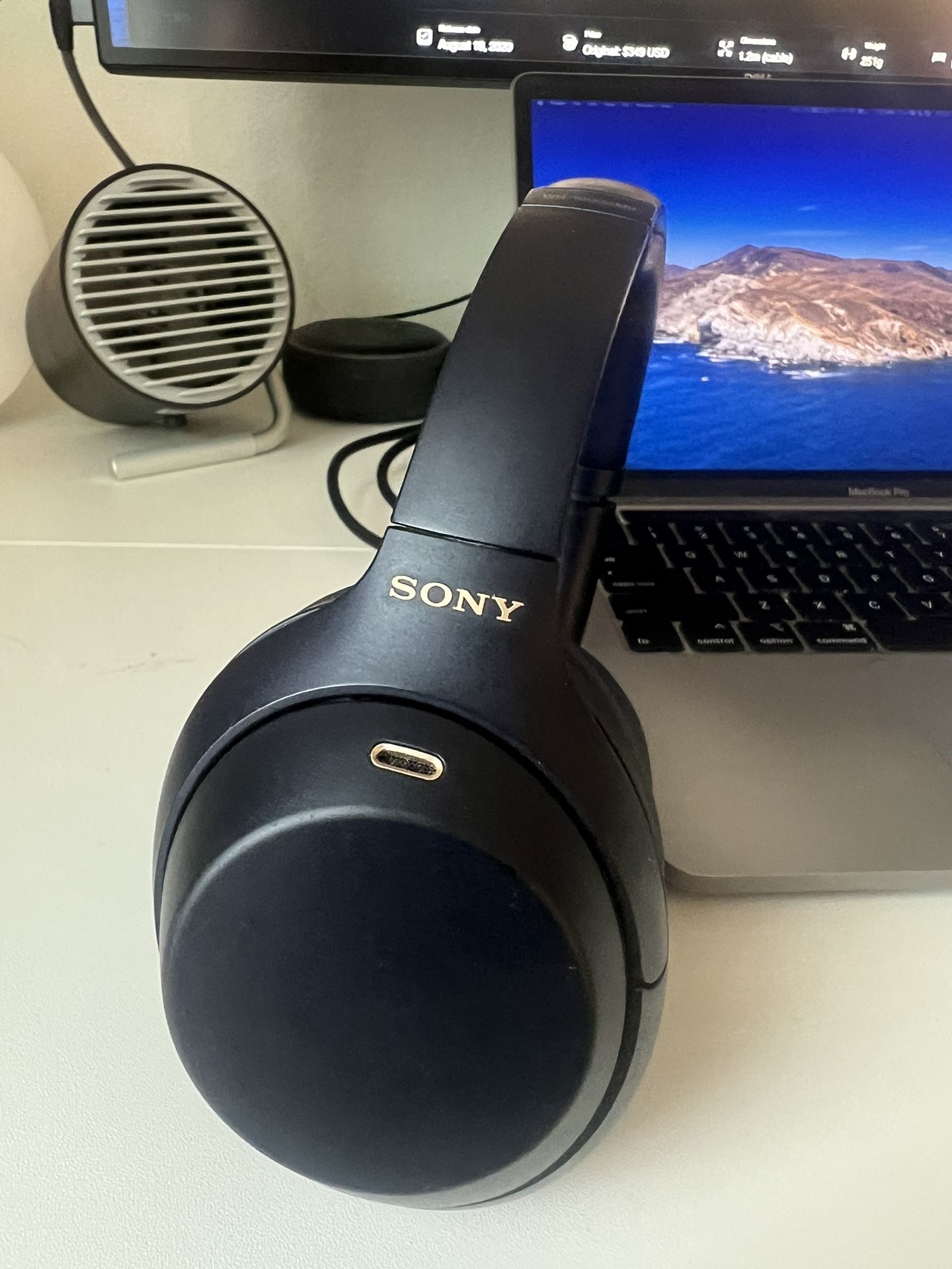 Sony WH-1000XM4 Midnight Blue - Wireless Premium Noise Canceling Overhead Headphones with Mic for Phone-Call and Alexa Voice Control, Midnight Blue