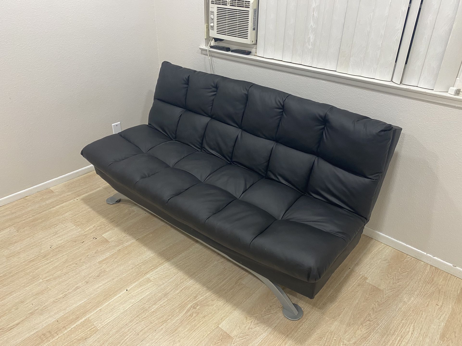 Futon Leather Couch