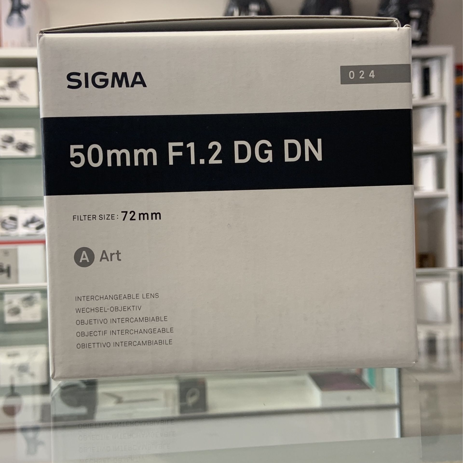 Sigma 50mm F1.2 Lens For Sony