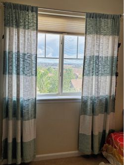 Textured curtains