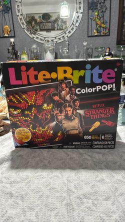 NEW Sealed Lite-Brite ColorPOP! Netflix Stranger Things Edition Art Toy