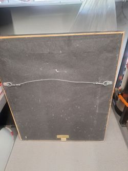 Antique Framed Classical Urn